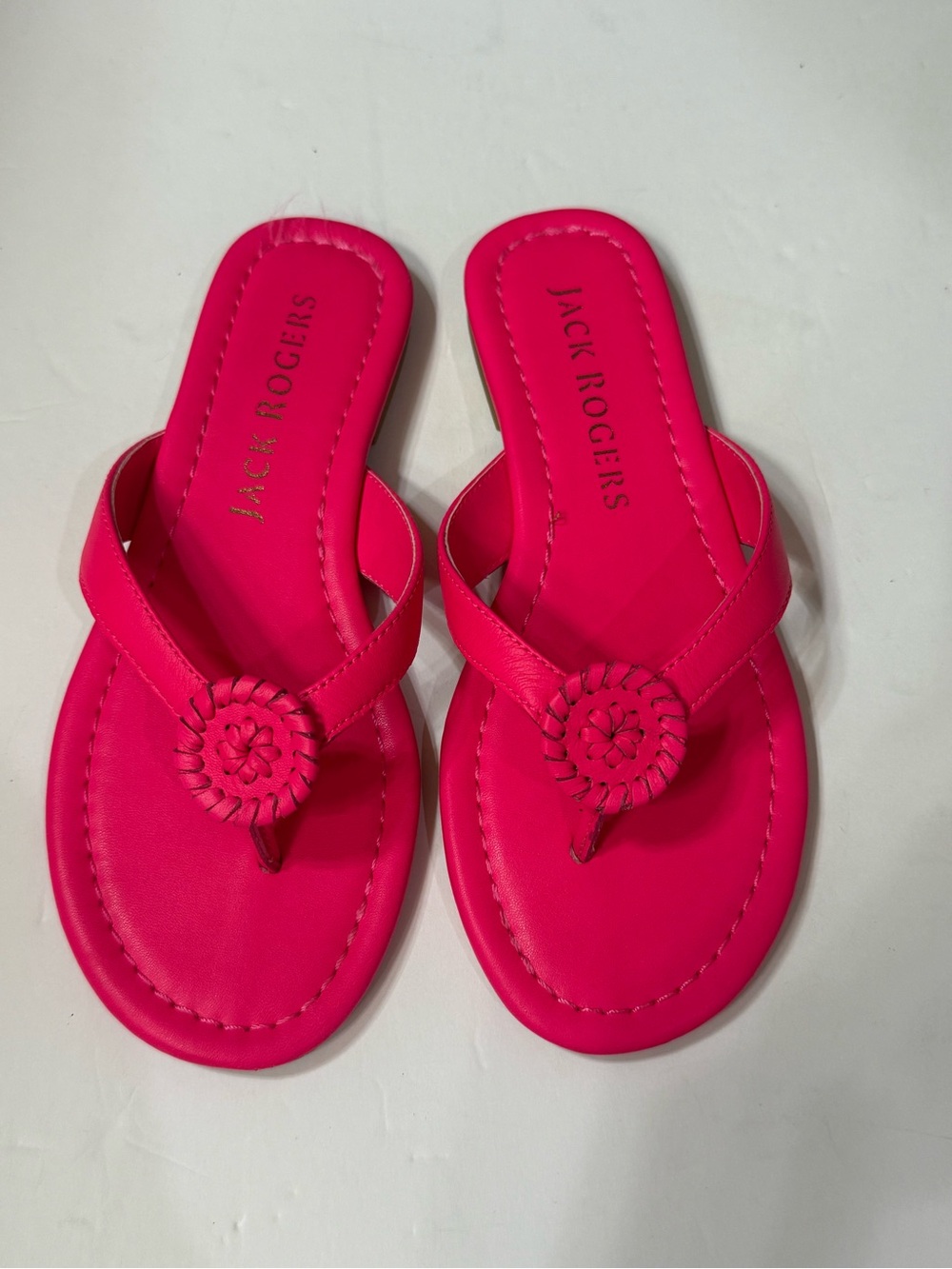 Jack Rogers Neon Pink Rowan Flip Flop